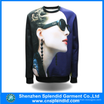 Neueste Design Full Sublimation Herren Sweatshirts mit Top-Qualität